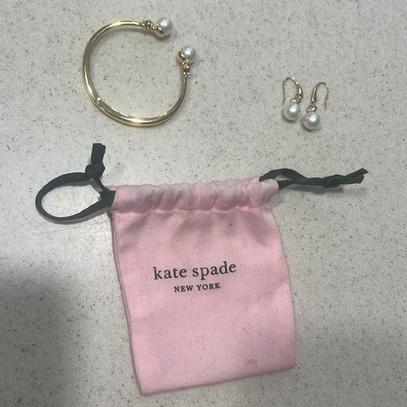 Kate Spade Gold and Pearl Jewelry Set - Picture 5 of 7
